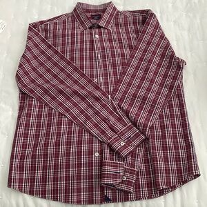 Untuckit long sleeve cotton shirt